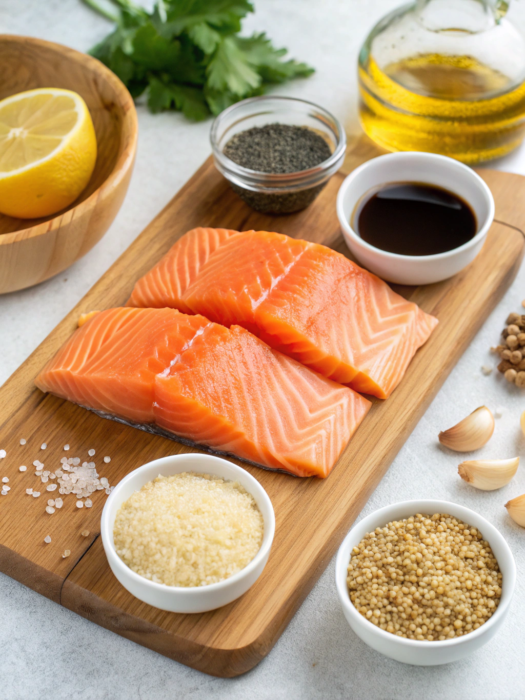honey glazed salmon ingredients