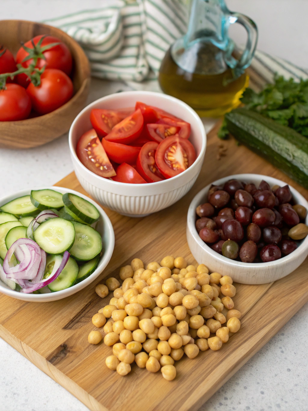 mediterranean chickpea salad ingredients