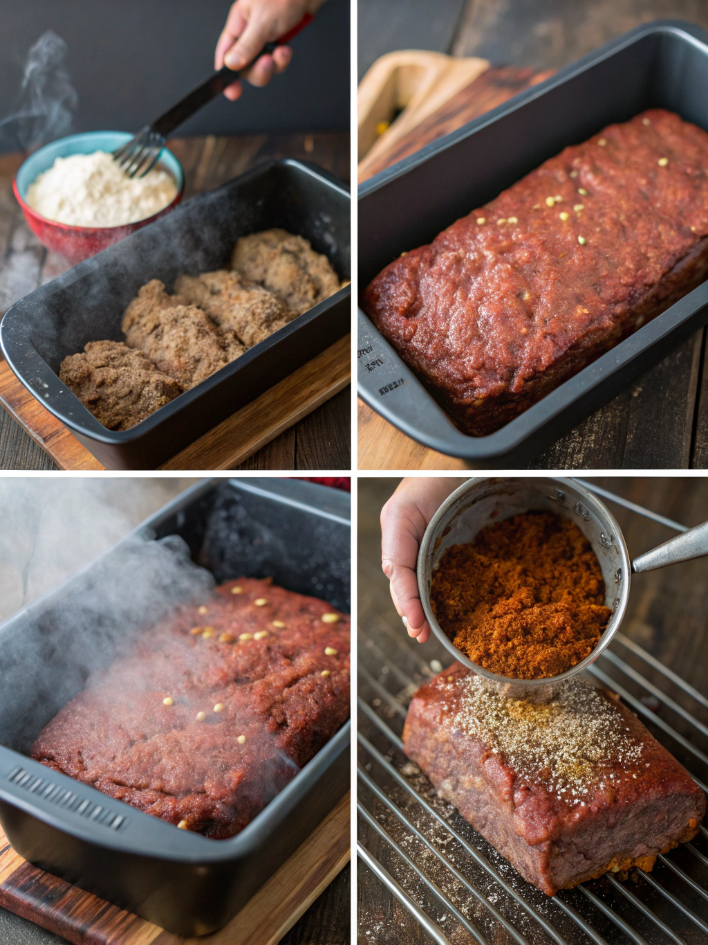 smoked meatloaf recipe preparing steps