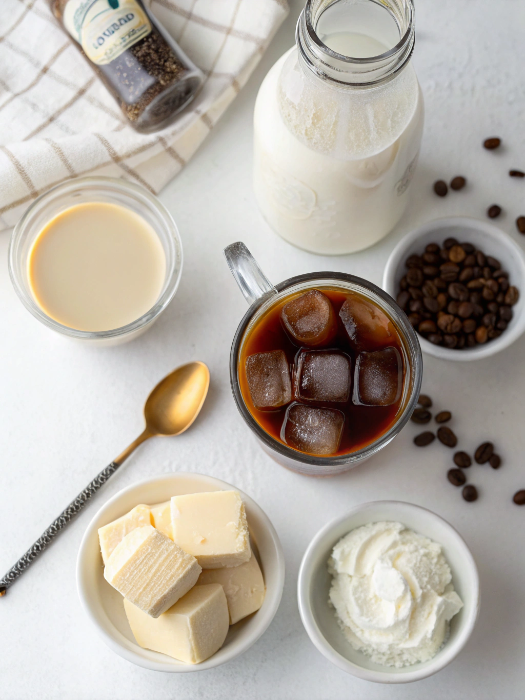 sweet cream iced coffee ingredients