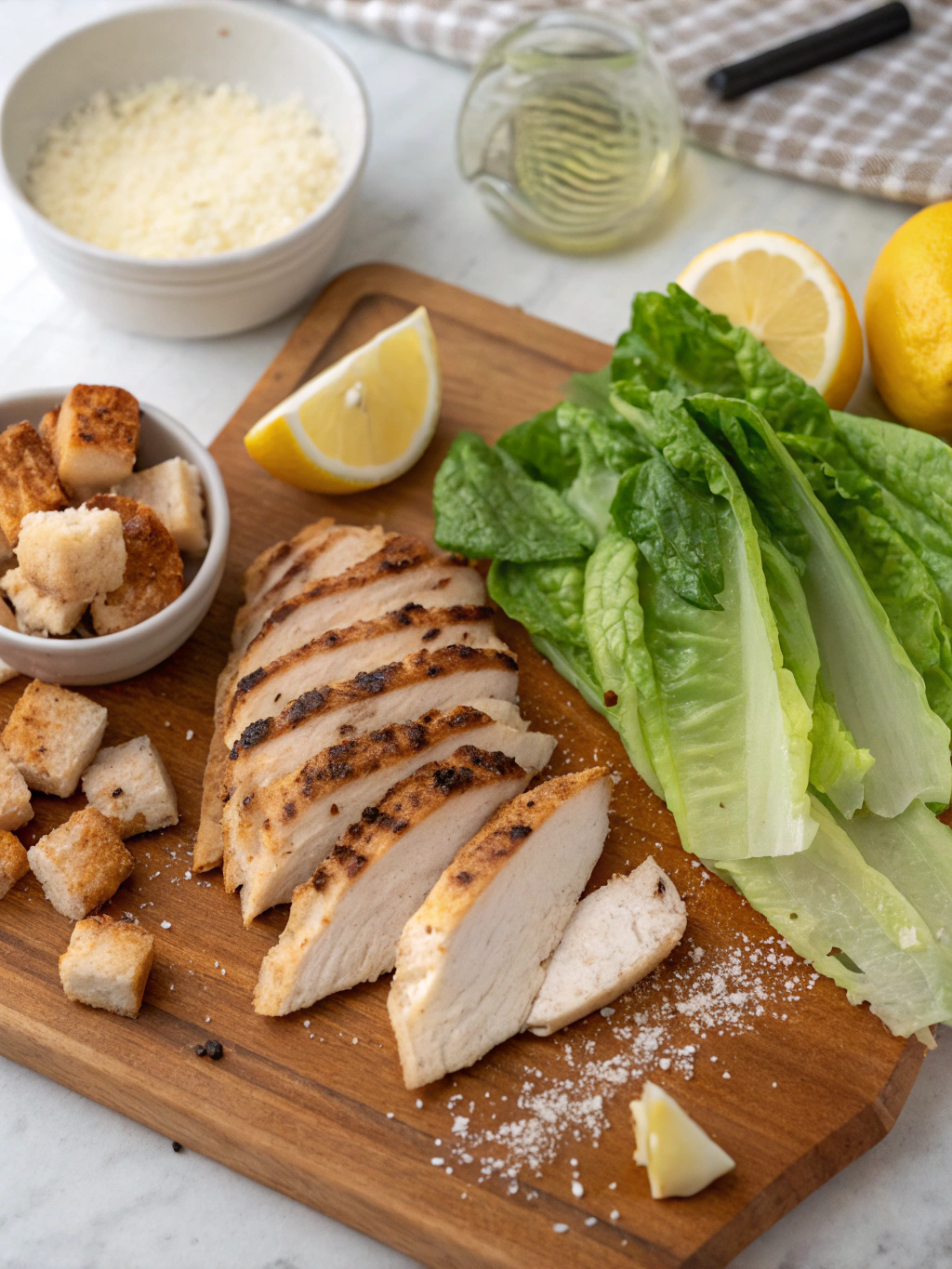 grilled chicken caesar salad ingredients