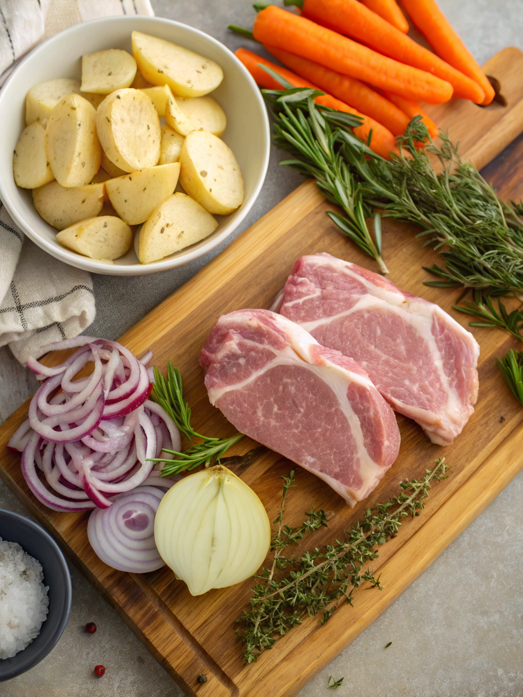 oven baked pork chops ingredients