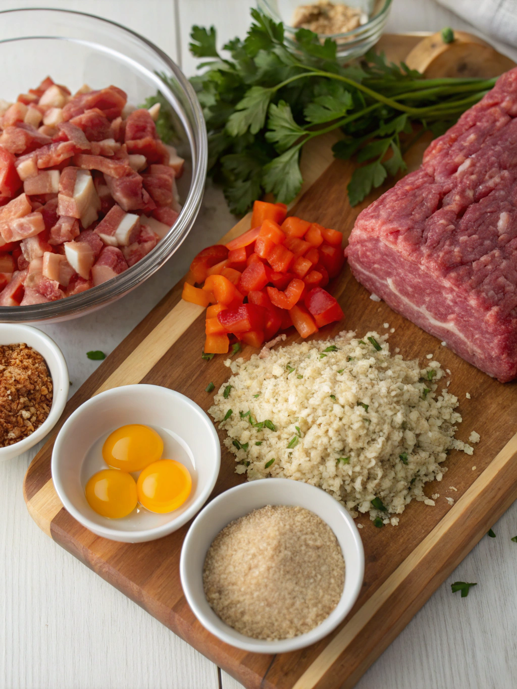 bacon wrapped meatloaf ingredients