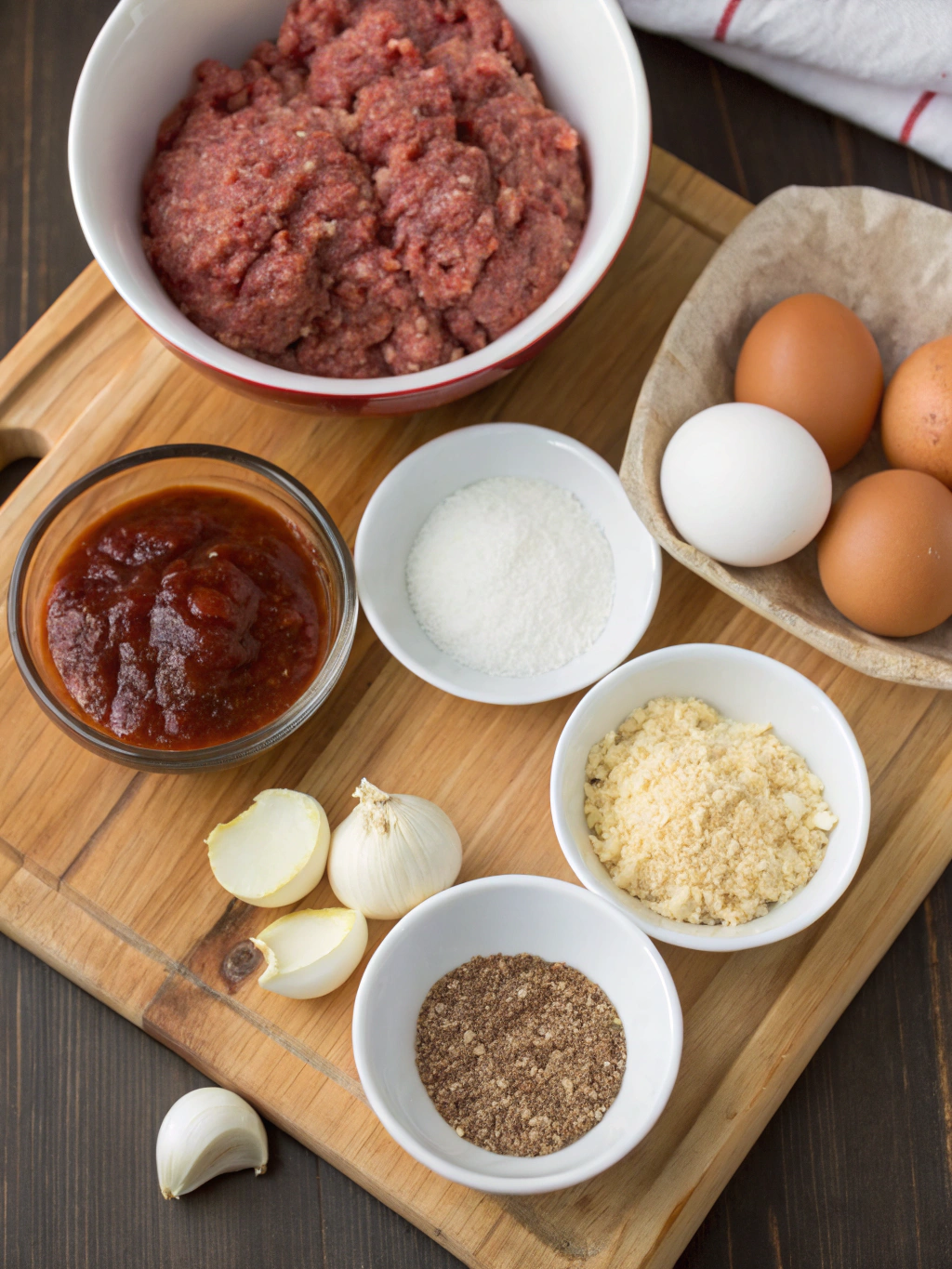 bbq meatloaf muffins ingredients