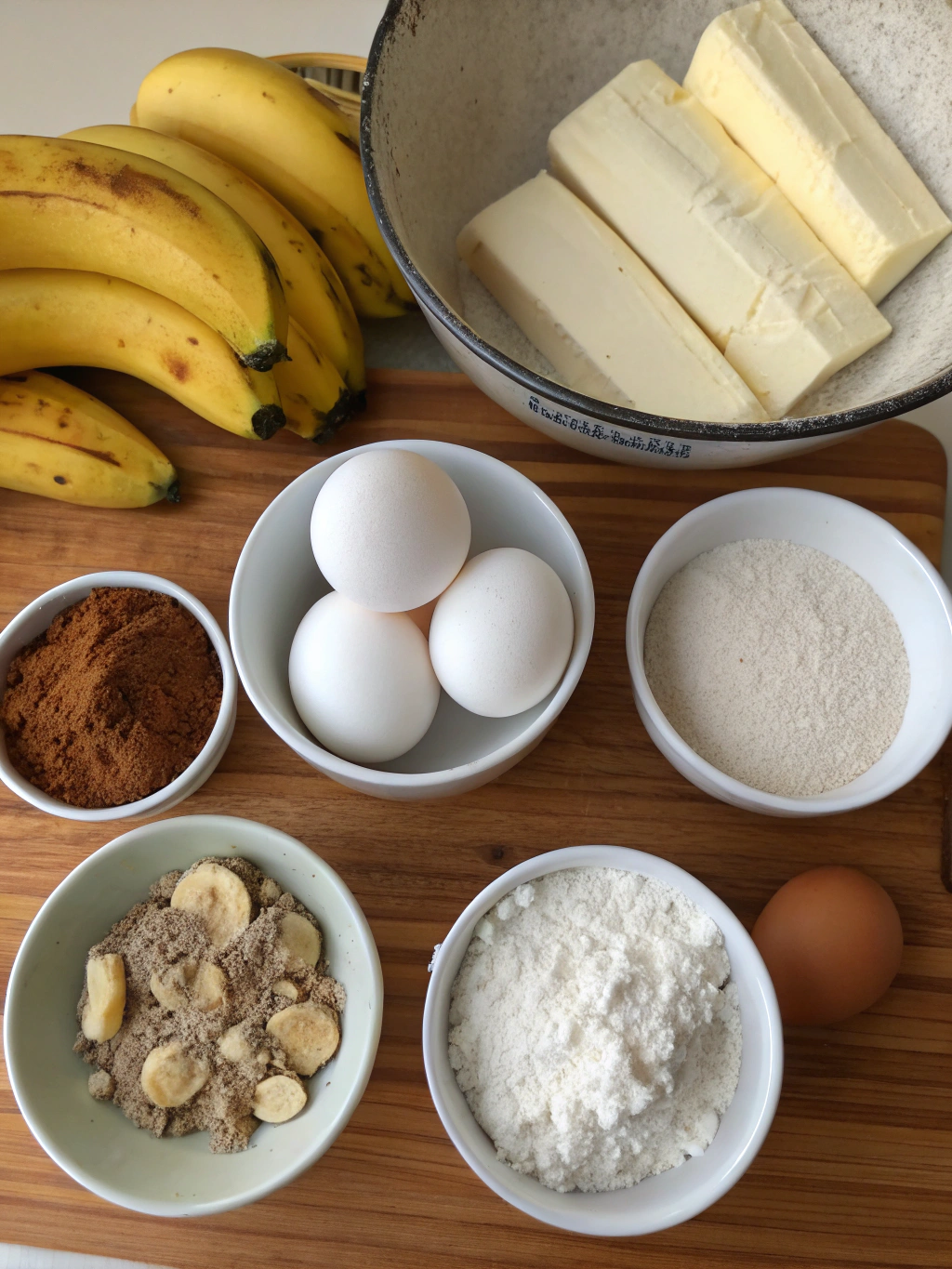 banana bread recipe ingredients